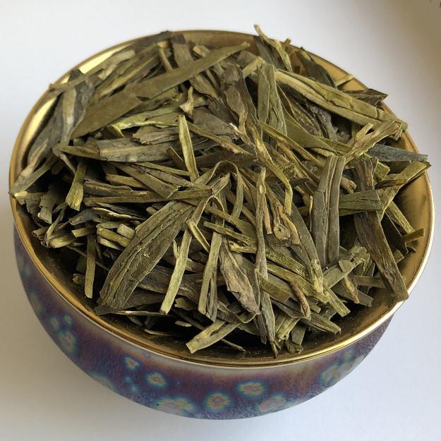 Чай элитный китайский зеленый Лун Цзин Колодец Дракона 100 г