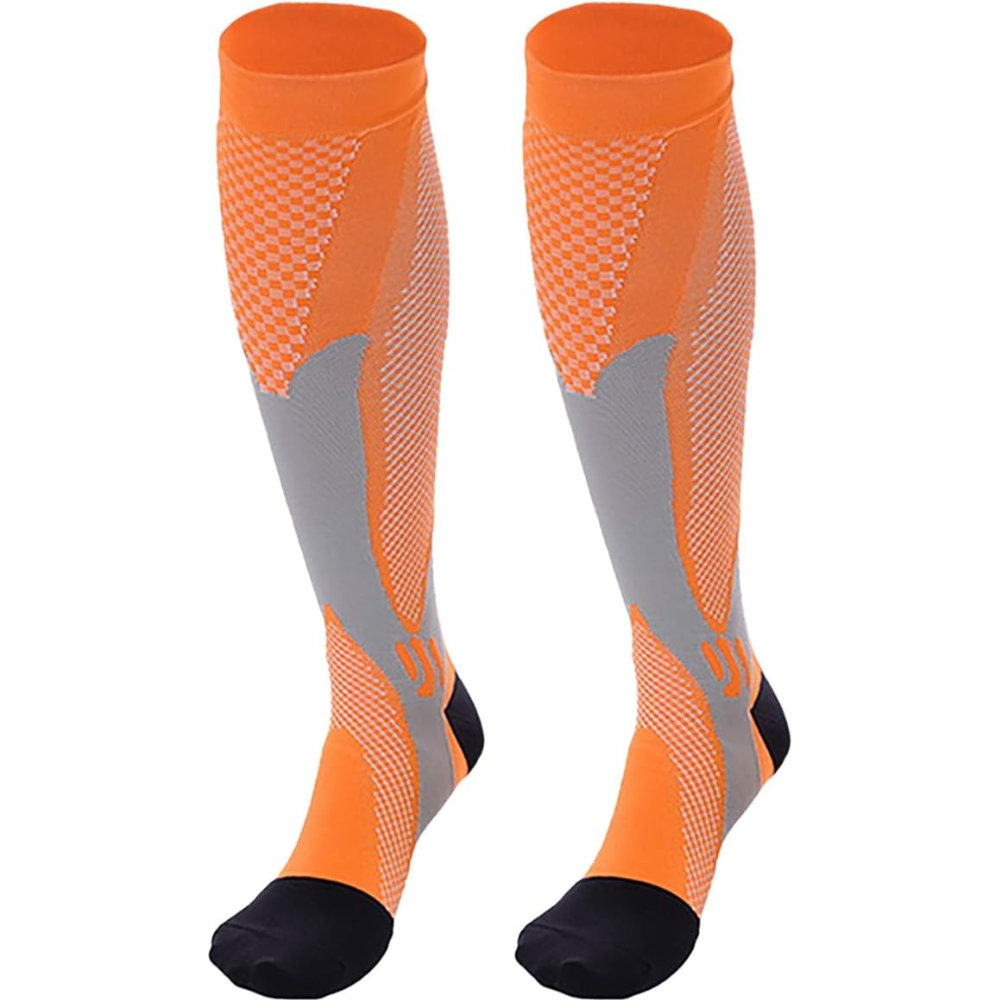 Гетри футбольні ігрові тренувальні спортивні унісекс S EU р. 34-38 Помаранчевий - фото 2