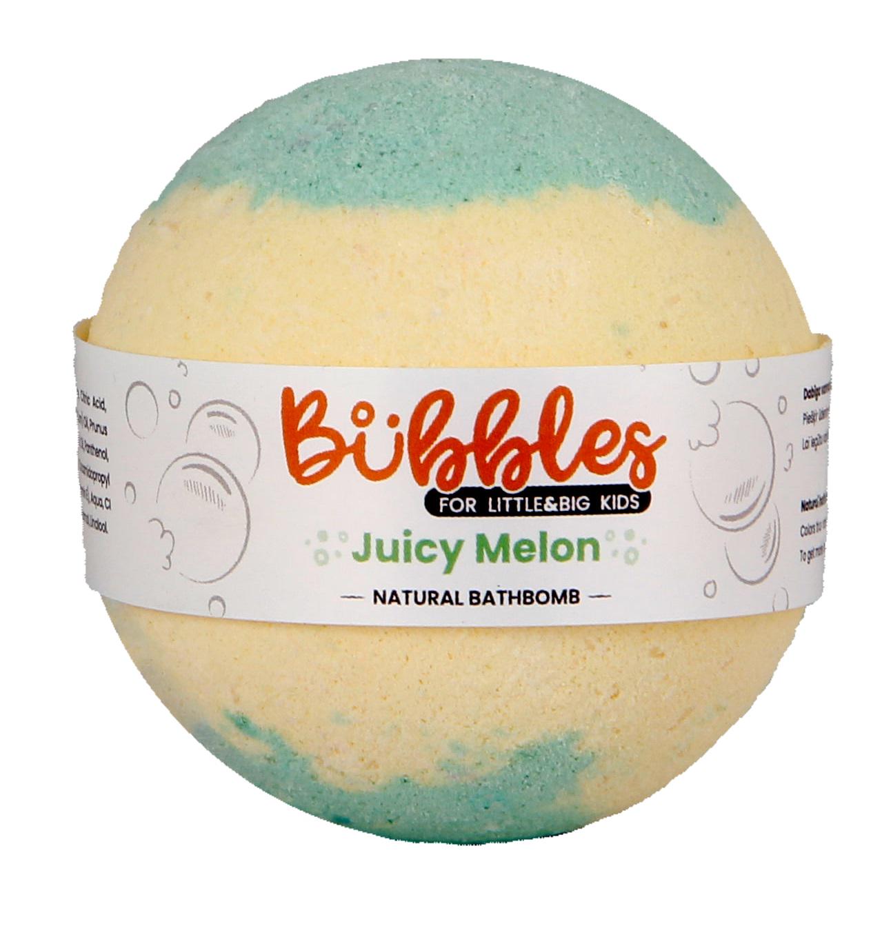 Детская Бомбочка для ванны Bubbles Сочная Дыня 115 г (4751030832890) Детская Бомбочка для ванны Bubbles Сочная Дыня 115 г (4751030832890)