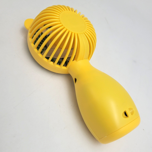 Вентилятор ручной Handy Mini Fan JX-998 с ручкой d 6 см Желтый (ML-04462-4) - фото 6 Вентилятор ручной Handy Mini Fan JX-998 с ручкой d 6 см Желтый (ML-04462-4) - фото 6