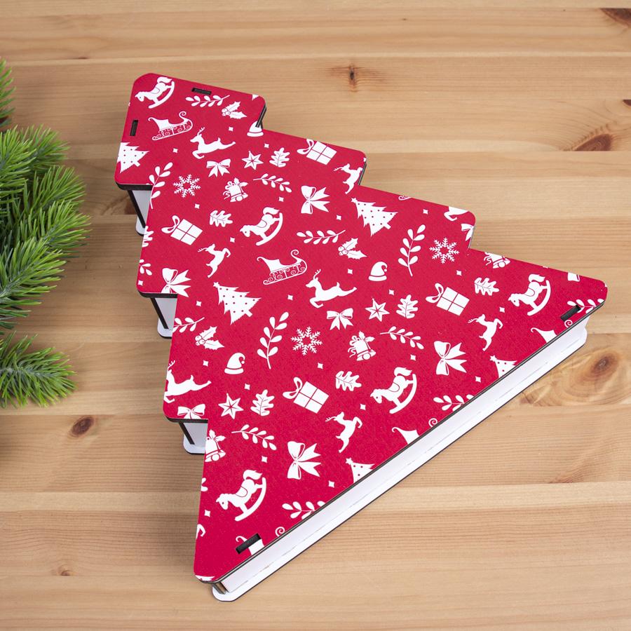 Коробка-ель 28 см (7155-2) Коробка-ель 28 см (7155-2)