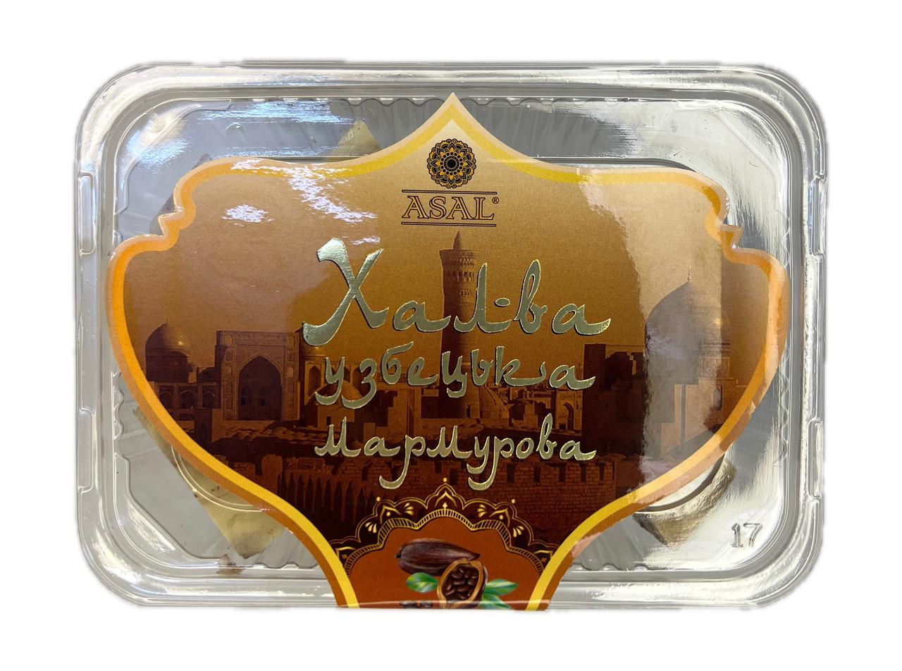 Халва ASAL узбетька мраморная Какао/Ваниль 400 г (7654480853373)