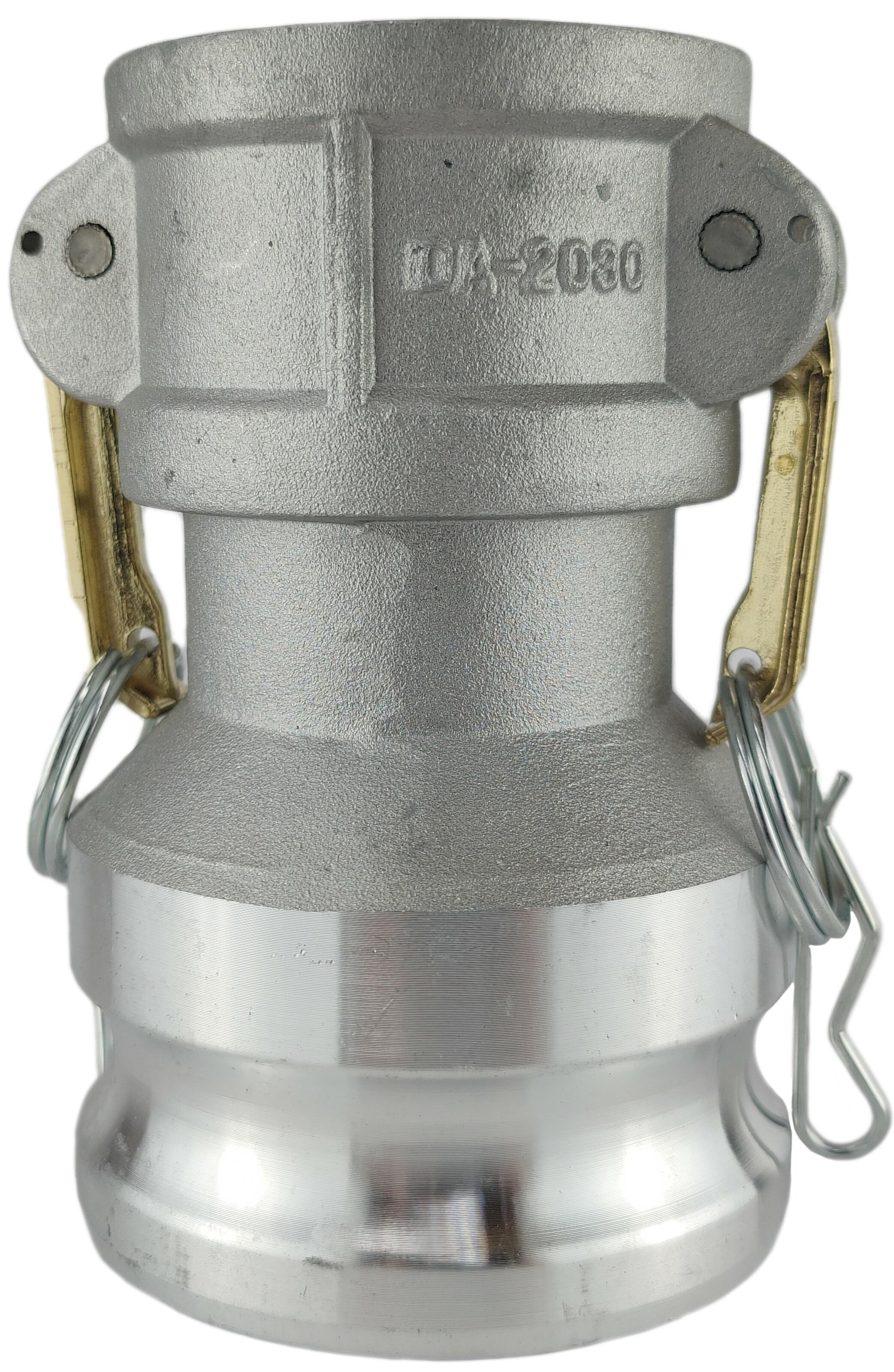Адаптер camlock-AL DA2030 розетка 2" D200/camlock 50 ниппель 3" A300/camlock 75 (EE50324832)