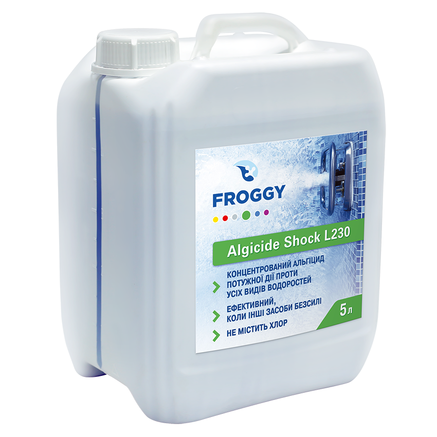 Альгицид против водорослей Froggy Algicide Shock L230 5 л (L0230-01)
