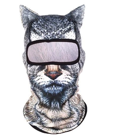 Балаклава 3D Зверомаска Кошка с ушками Серый (676643493) Балаклава 3D Зверомаска Кошка с ушками Серый (676643493)