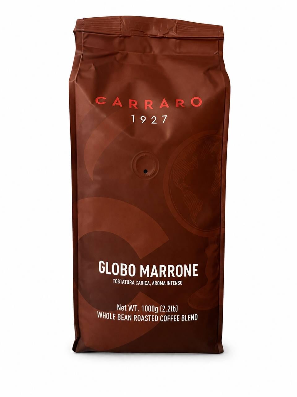 Кава в зернах Carraro Globo Marrone суміш арабіки та робусти (36811737)