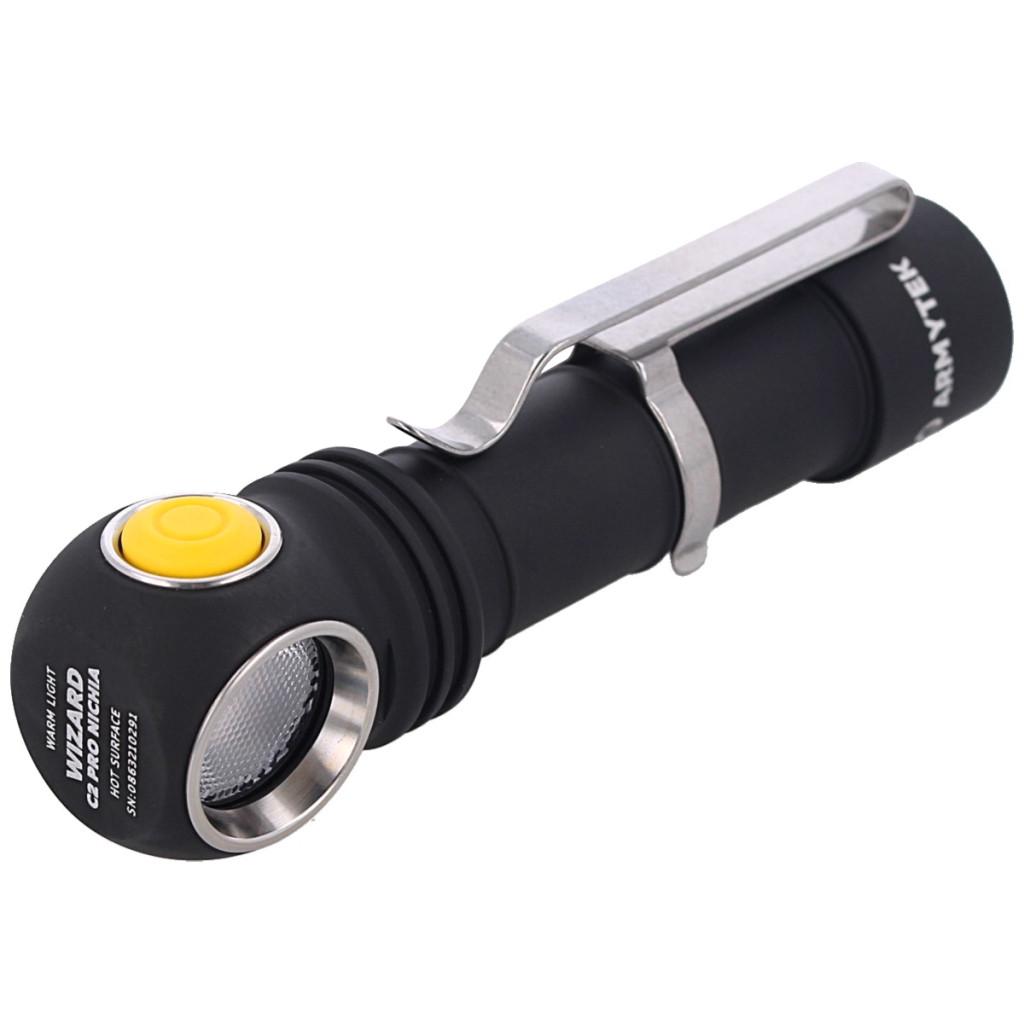 Фонарь Armytek Wizard C2 Pro Nichia Marnet USB Warm (F06801W) - фото 2