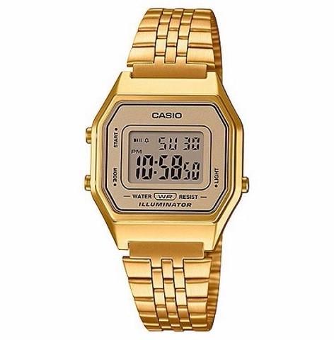 Наручные часы Casio LA680WGA-9 кварцевые D 30 мм (11781744)