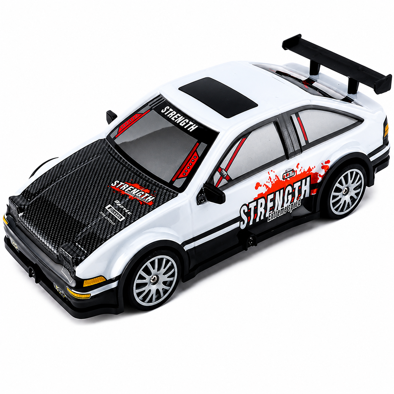 Радіокерована машинка для дрифту Toyota Corolla 1:24 4WD 15 км/год Біло-чорний (1012-973-02) Радіокерована машинка для дрифту Toyota Corolla 1:24 4WD 15 км/год Біло-чорний (1012-973-02)