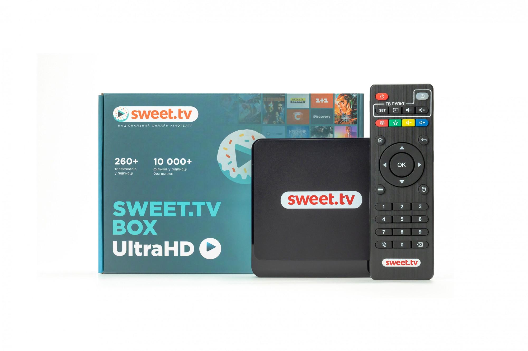 Смарт ТВ-приставка iNext SWEET.TV BOX Ultra HD 1/8 Гб (319554070) - фото 2