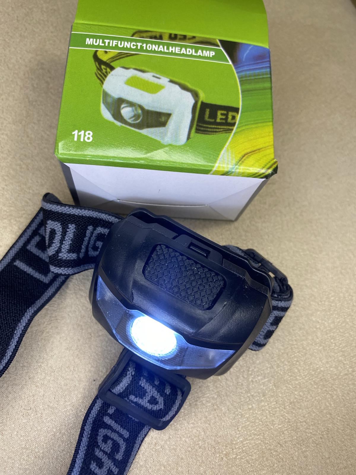 Фонарь налобный 4 режима на батарейках - фото 4 Фонарь налобный 4 режима на батарейках - фото 4