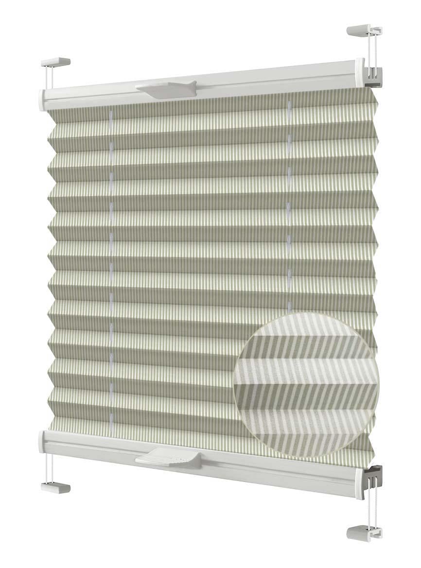 Жалюзи-плиссе Wenster тканевые Cosimo VS2 Vista Print 9235 112,5х80 см Светло-серый (921384119592)