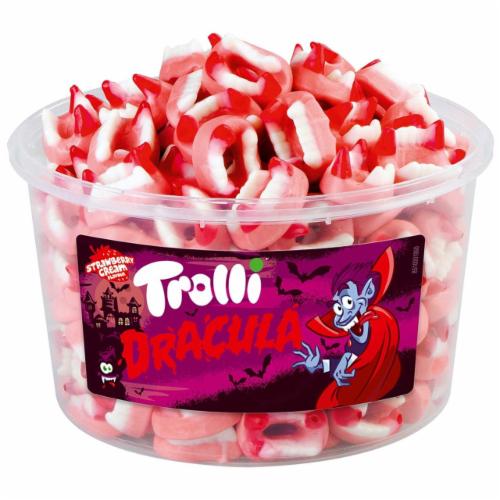 Конфеты желейные Trolli Mini Dracula, 150 шт. 1050 г (30826333)