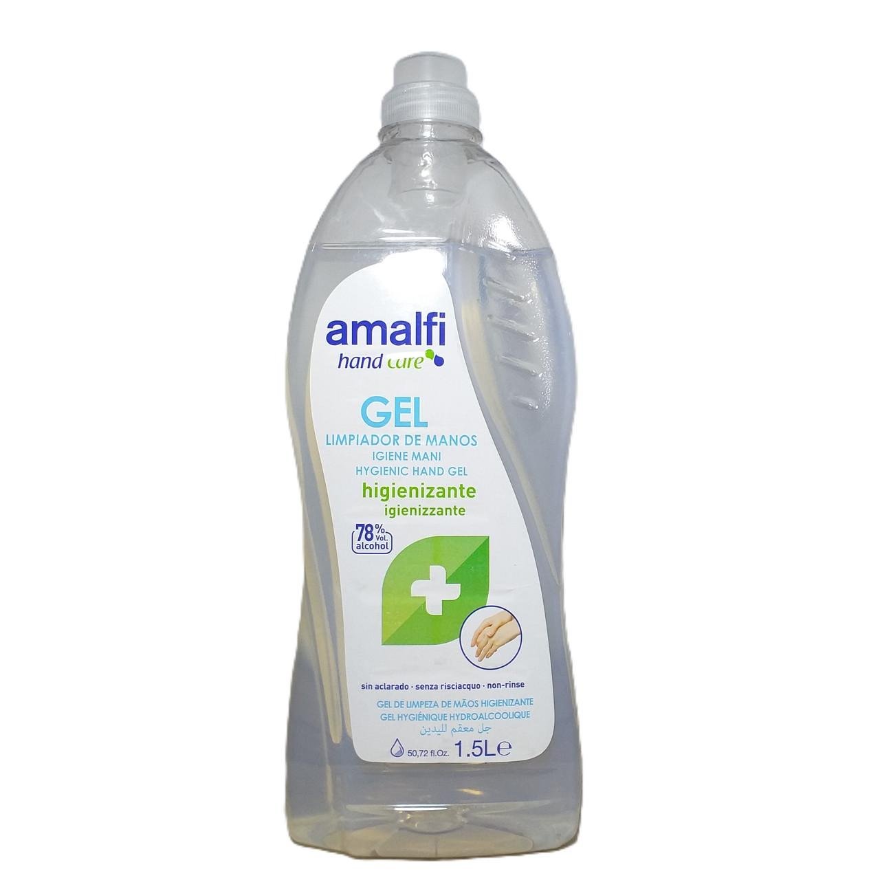 Гель для рук Amalfi Антибактеріальний 1,5 л (X-1814) - фото 3 Гель для рук Amalfi Антибактеріальний 1,5 л (X-1814) - фото 3