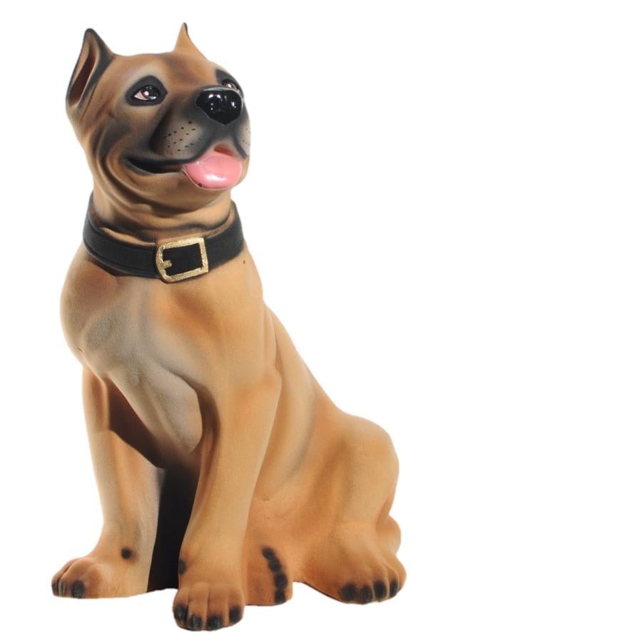 Статуетка-скарбничка собака Американський стафордшир-тер'єр 22х30х44 см (1601)