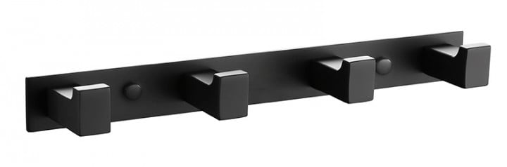 Планка с крючками ASIGNATURA Unique 85604802 черная