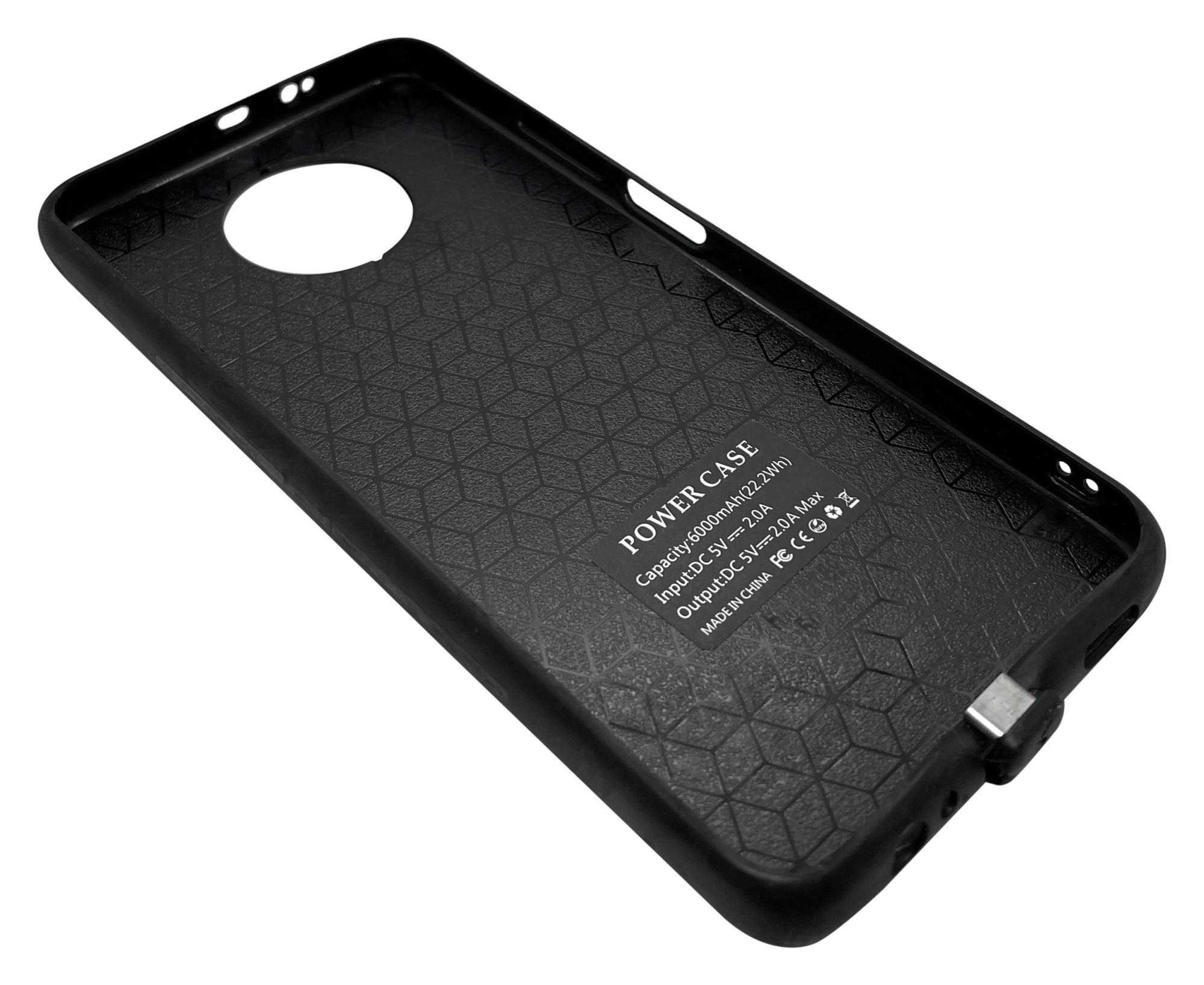 Чехол-аккумулятор XON PowerCase для Xiaomi Redmi Note 9 6800 mAh Black - фото 5