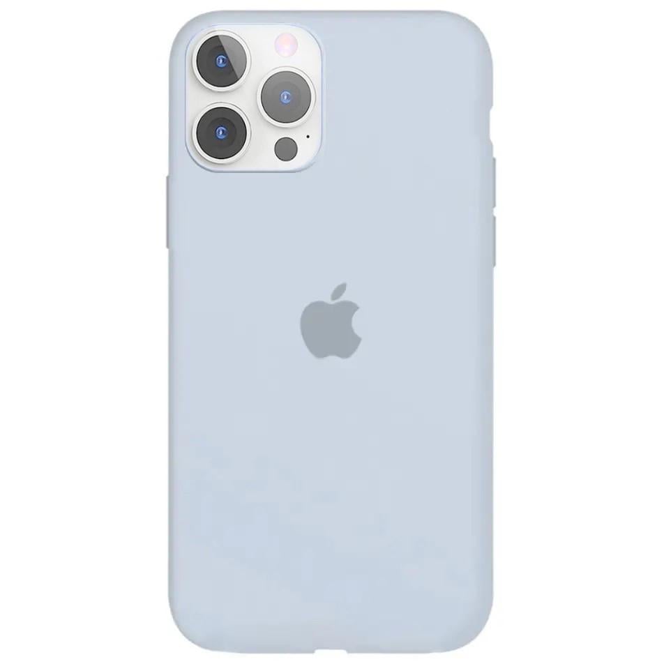 Силіконовий Чохол Накладка Silicone Case для iPhone 13 Pro Mist Blue