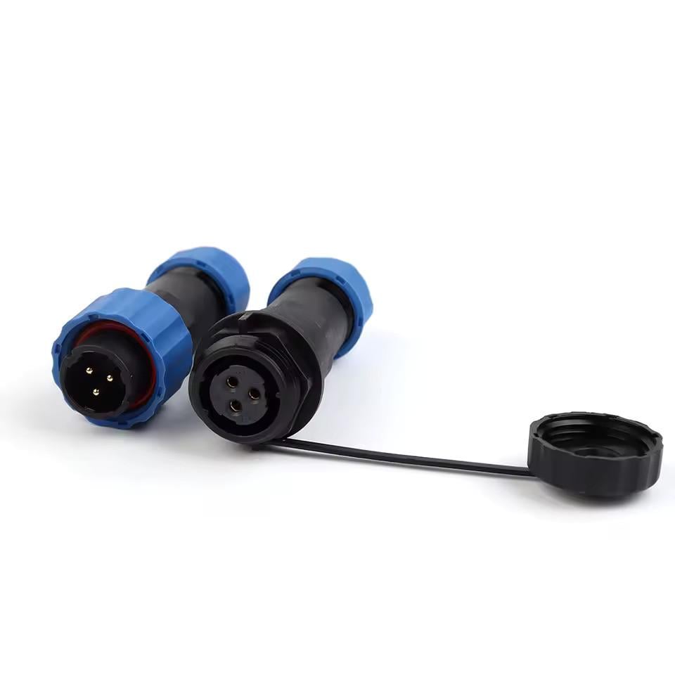 Разъем герметичный SP16 3D-F-M 3pin 5А IP68 (2667603187) - фото 2