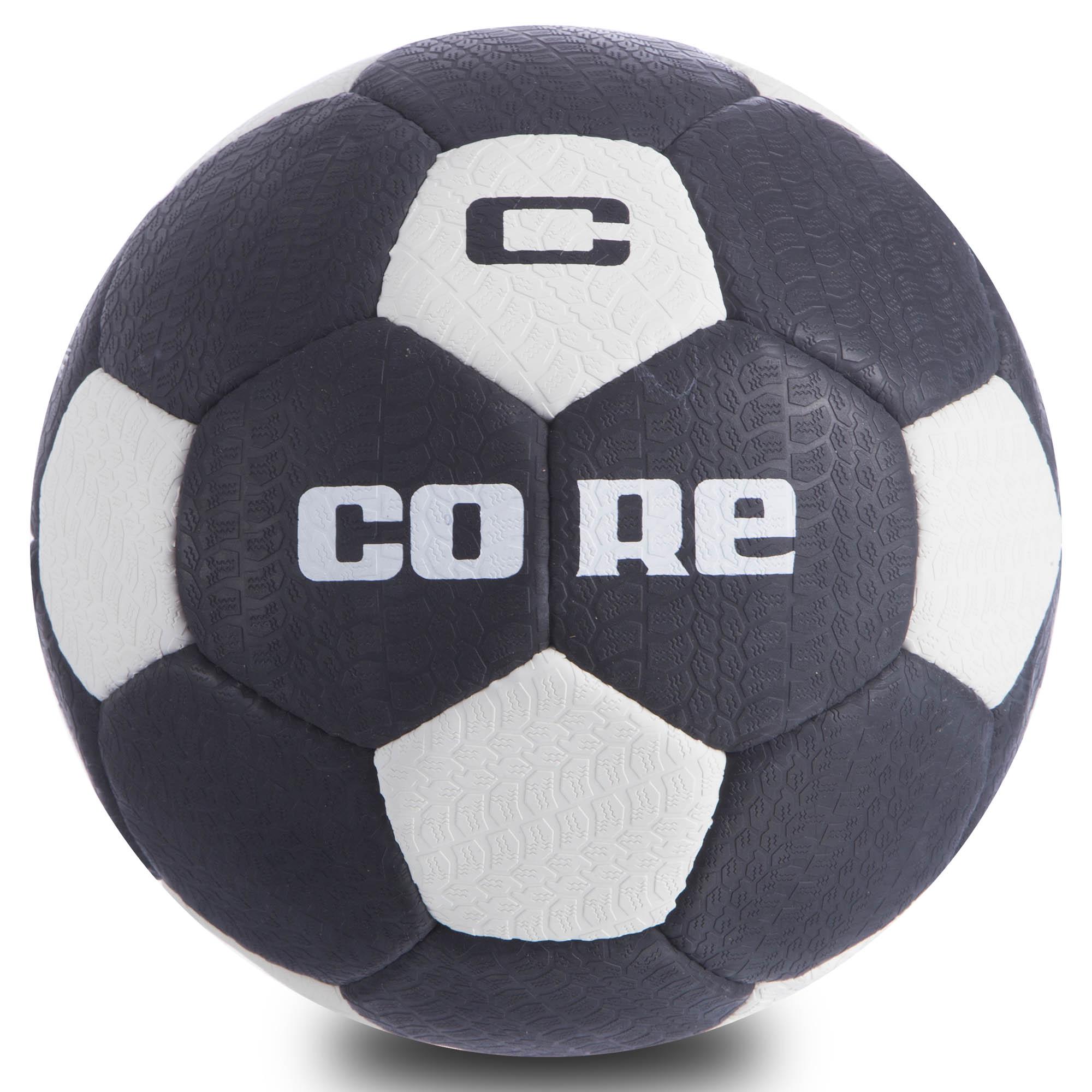 Футбольний м'яч Core STREET SOCCER CRS-045 р. 5 Білий/Чорний (CRS-045)
