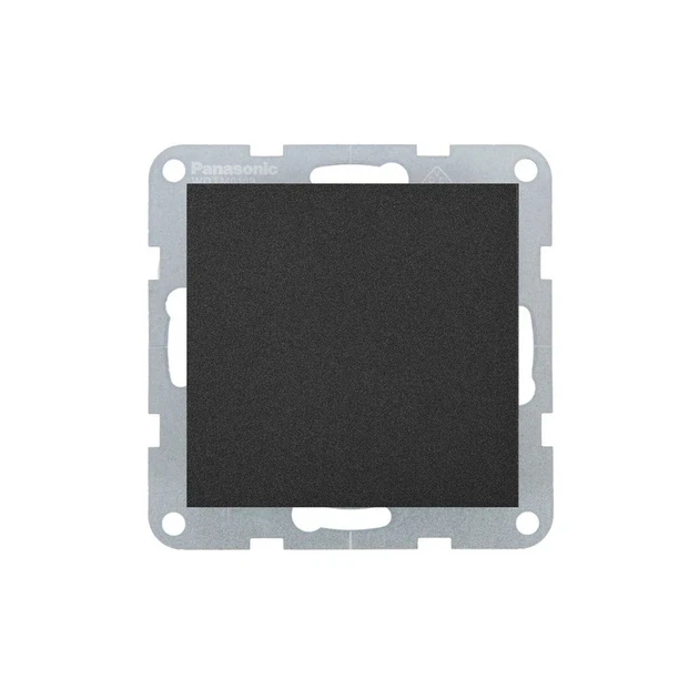 Выключатель Panasonic Karre Plus 55 1-кл без рамки Черный (22831-е) Выключатель Panasonic Karre Plus 55 1-кл без рамки Черный (22831-е)