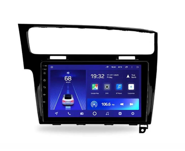 Автомагнитола штатная для Volkswagen Golf 7 2012-2020 рамка BLACK Android CC2-PLUS 6+128G Wi-Fi вариант А (1740419397)