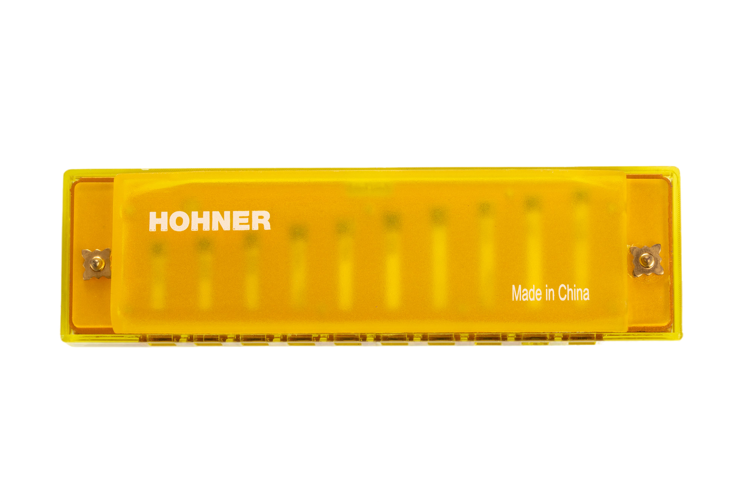 Губна гармошка Hohner Beginner Translucent Harp M5251 C-major Yellow (128107) - фото 2