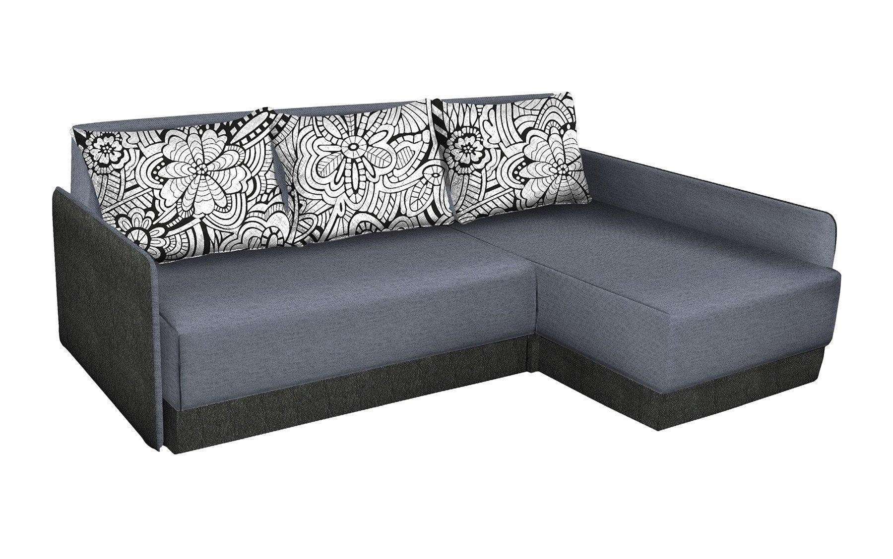 Угловой диван Modern Рассел Черный (23348)