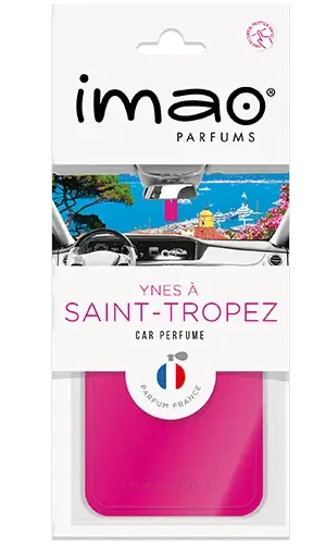 Ароматизированная карта освежитель воздуха IMAO Поездка в Сен-Тропе Ynès Ω Saint Tropez