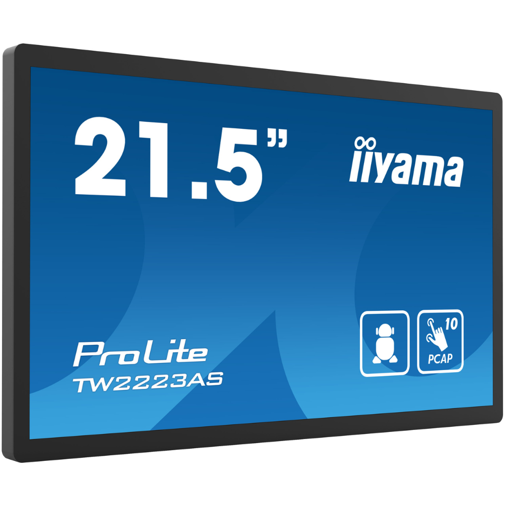 Монітор сенсорний Iiyama ProLite Black (TW2223AS-B1) - фото 3