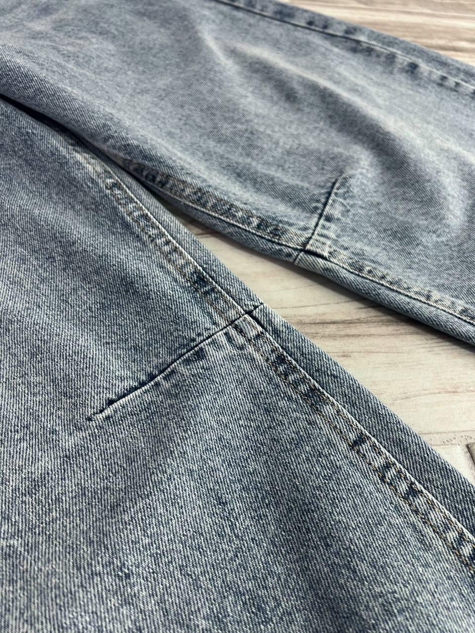 Джинси жіночі Its Basic 3140 skater balon широкі банани затяжка на талії р. 38 Блакитний (3725) - фото 4 Джинси жіночі Its Basic 3140 skater balon широкі банани затяжка на талії р. 38 Блакитний (3725) - фото 4