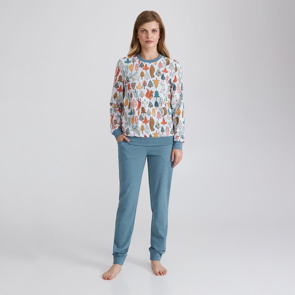 Комплект домашний женский Ellen M Зеленый (LPD 0582/01/01)