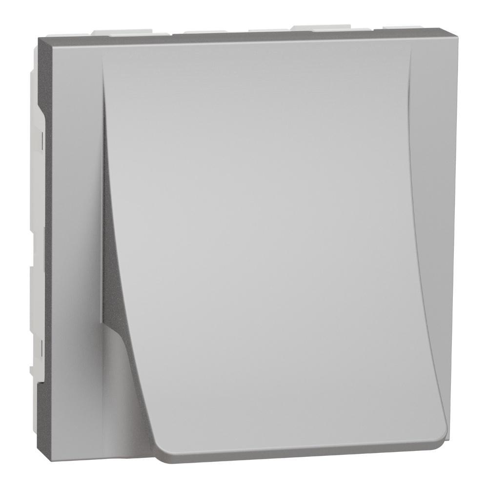 Вывод кабеля двухмодульный Schneider Electric Unica New до 12 мм Алюминий (NU386230)