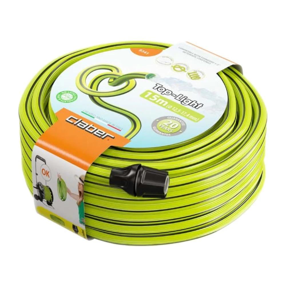 Шланг садовый для полива Claber Top Light 9341 15 м 1/2" 3 слоя