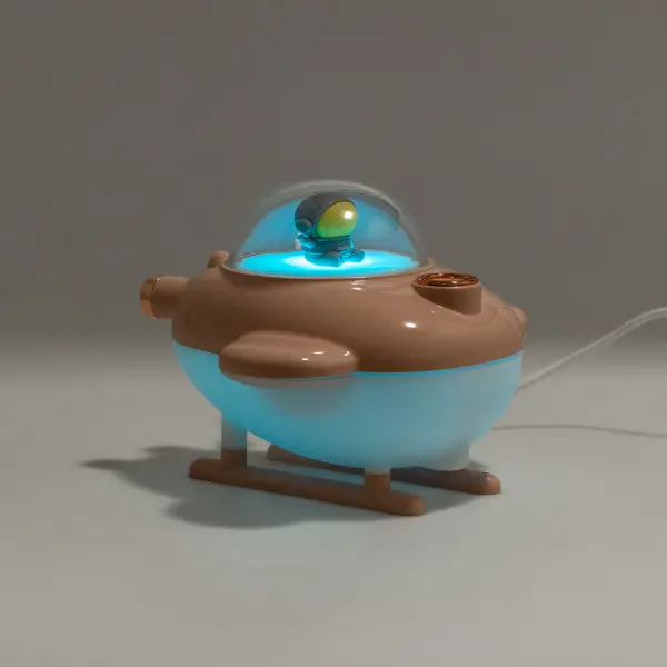 Зволожувач повітря для дитячої кімнати Літак 220 мл Рожевий - фото 10