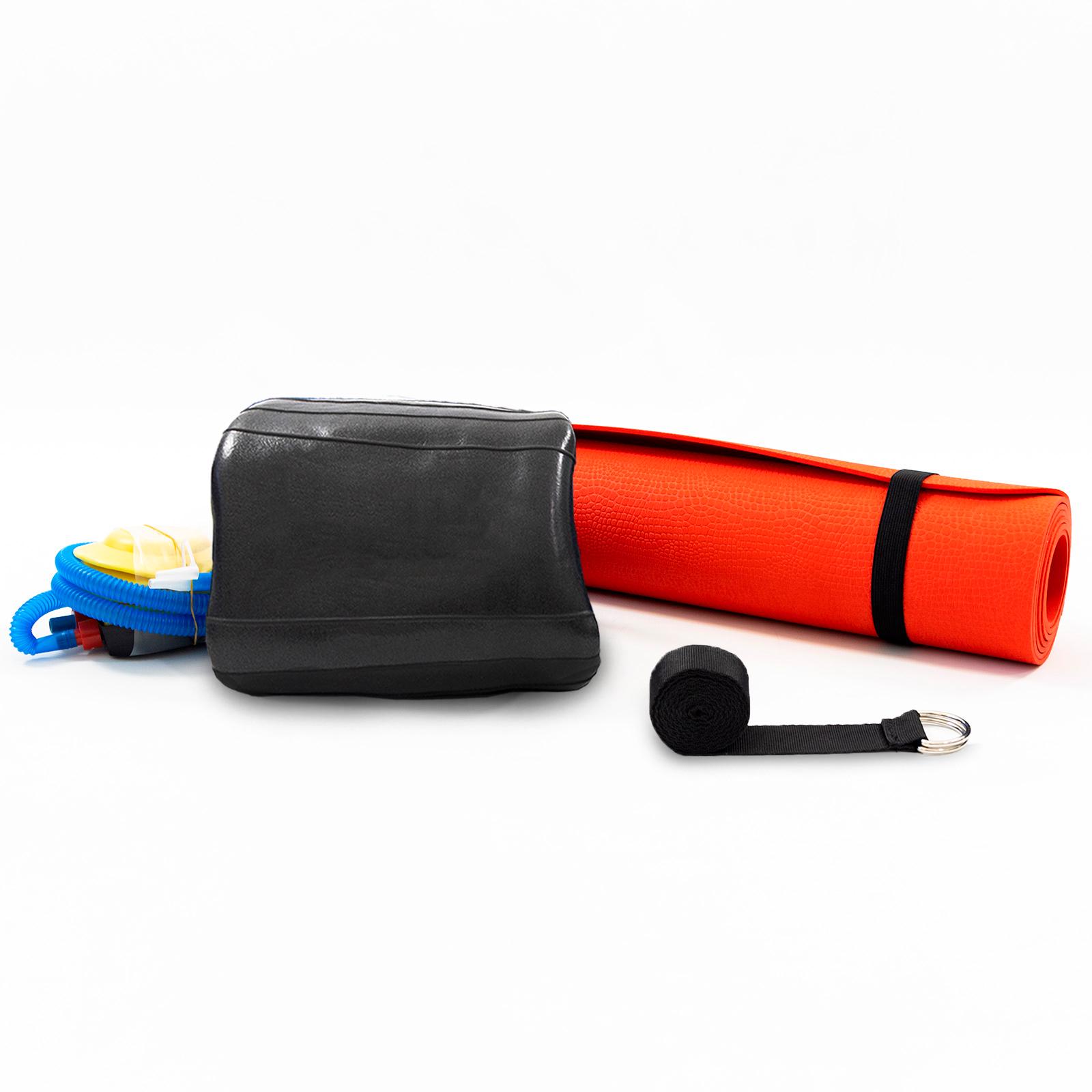 Килимок для йоги та фітнесу OSPORT Set 96 фітбол 75 см та ременем для розтяжки та йоги Червоно-чорний (n-0126) - фото 2 Килимок для йоги та фітнесу OSPORT Set 96 фітбол 75 см та ременем для розтяжки та йоги Червоно-чорний (n-0126) - фото 2