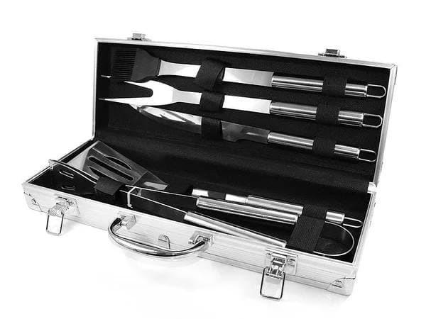 Набір для мангала BBQ Tools Set AL 5 приладів 37х13х7см (11198414)