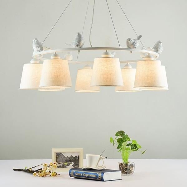 Люстра Sparrow D100 8P White (9315793)