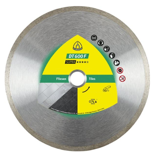 Алмазний круг відрізний Klingspor DT 600 F Supra плитка 230х1,9х22,23 мм Алмазний круг відрізний Klingspor DT 600 F Supra плитка 230х1,9х22,23 мм