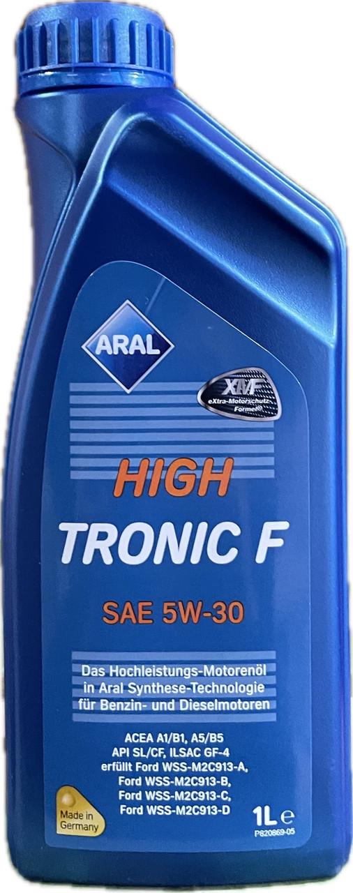 Моторное масло Aral HighTronic F 5W-30 1 л (1552A0)
