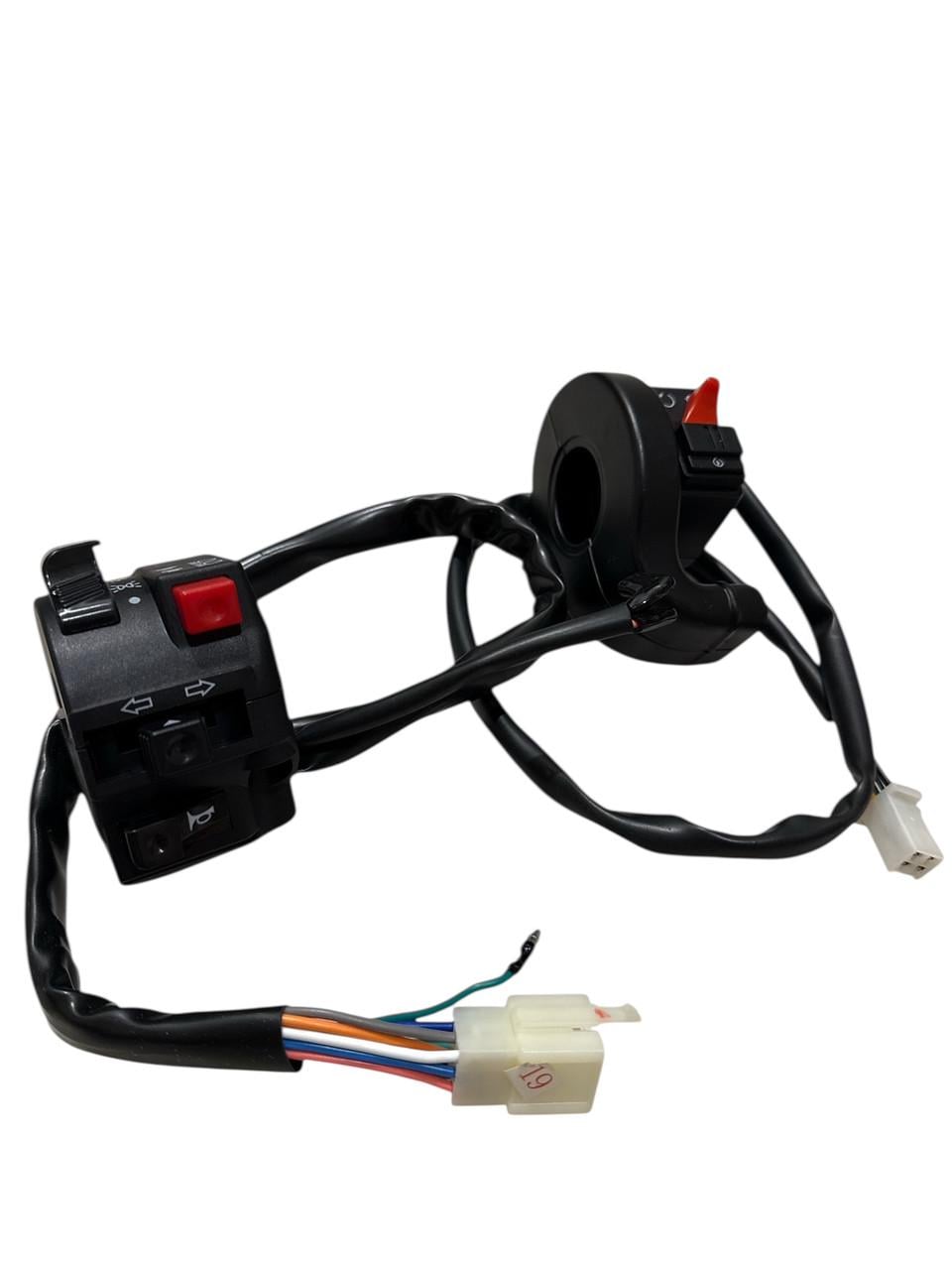 Блоки керування лівий+правий Shineray XY200/250GY-9А k43001 Блоки керування лівий+правий Shineray XY200/250GY-9А k43001