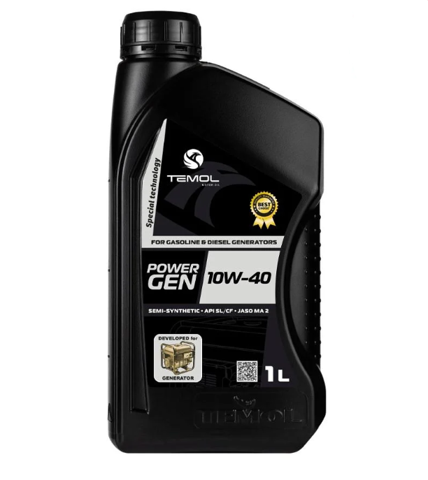 Масло для генераторов Temol Power Gen 10W-40 1 л