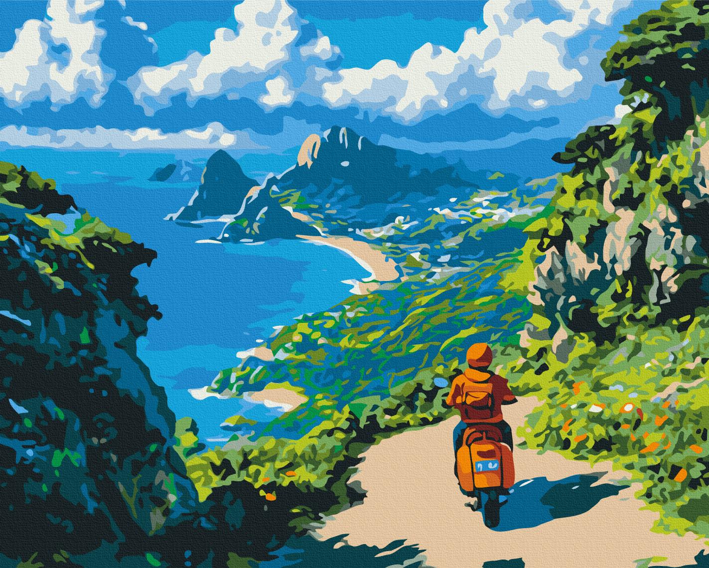 Картина за номерами Brushme На зустріч обрію 40x50 см (BS54237) Картина за номерами Brushme На зустріч обрію 40x50 см (BS54237)