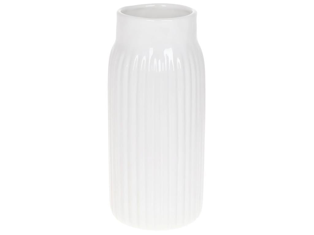 Ваза 26 см Белый глянецевый (BDI-733-530)