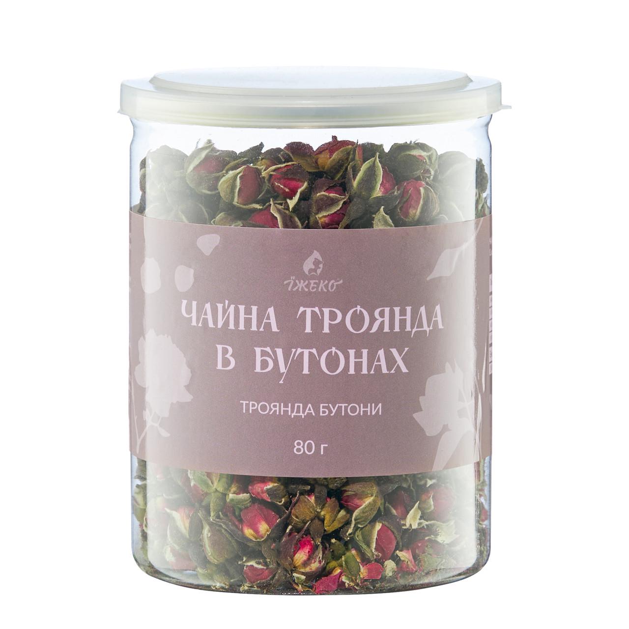 Чайная роза в бутонах 80 г