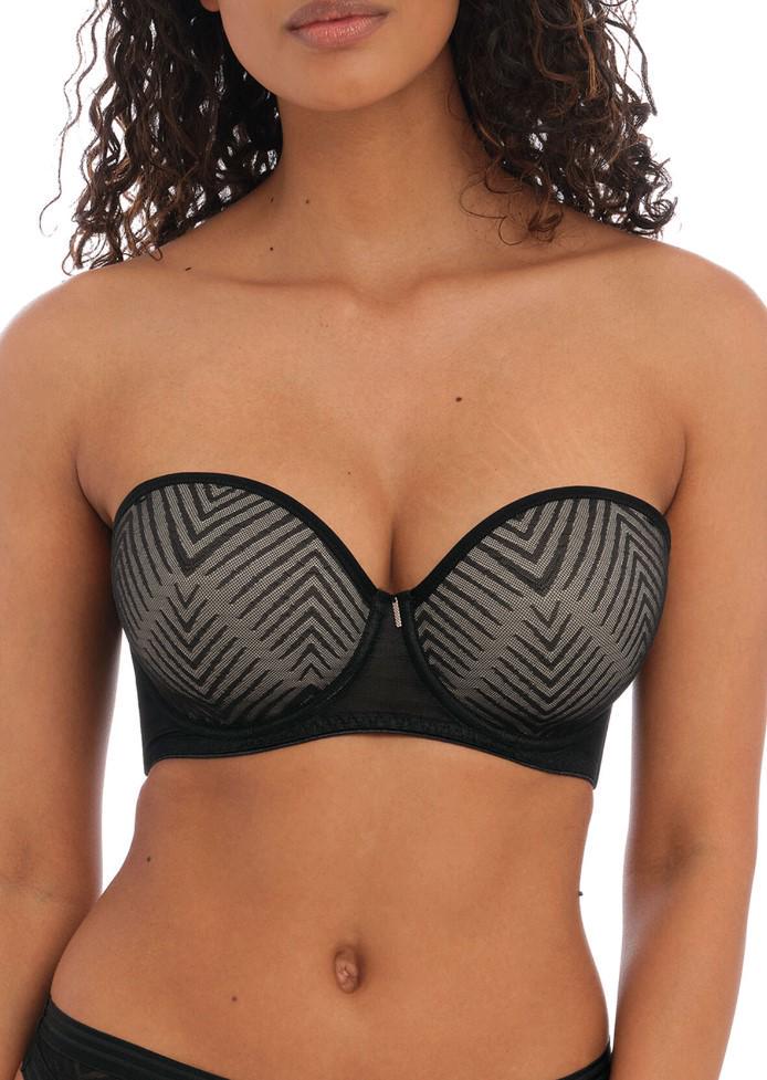 Бюстгалтер балконет FREYA Tailored 401109 34G/75I Черный (13533)