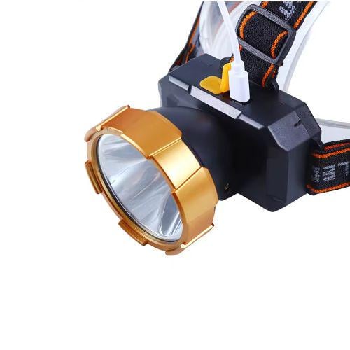 Ліхтарик налобний 9,5x7,5x7,5 см 1 OSL LED 1200 mAh (27522) - фото 2 Ліхтарик налобний 9,5x7,5x7,5 см 1 OSL LED 1200 mAh (27522) - фото 2