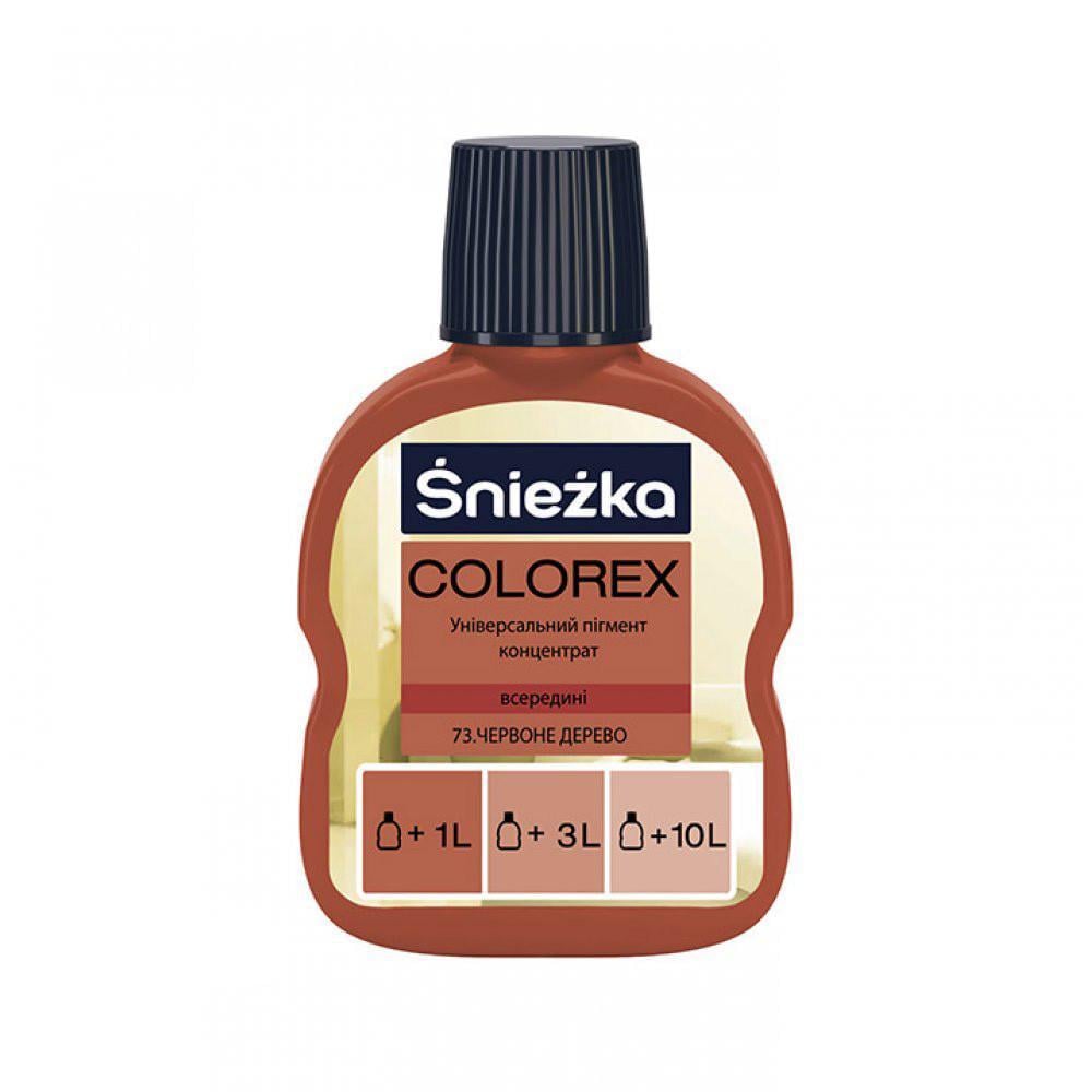 Барвник Sniezka COLOREX №73 для фарб 100 мл Червоне дерево (28715770) - фото 1 Барвник Sniezka COLOREX №73 для фарб 100 мл Червоне дерево (28715770) - фото 1