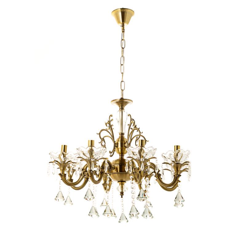 Люстра Light House ES-15872/8 подвесная свечи Бронзовый (9580)