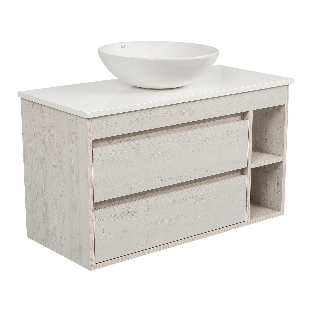 Тумба Шельф нордленд 100 см со столешницей Loft-Iron и умывальником Zero 46 см (2459706406) Тумба Шельф нордленд 100 см со столешницей Loft-Iron и умывальником Zero 46 см (2459706406)